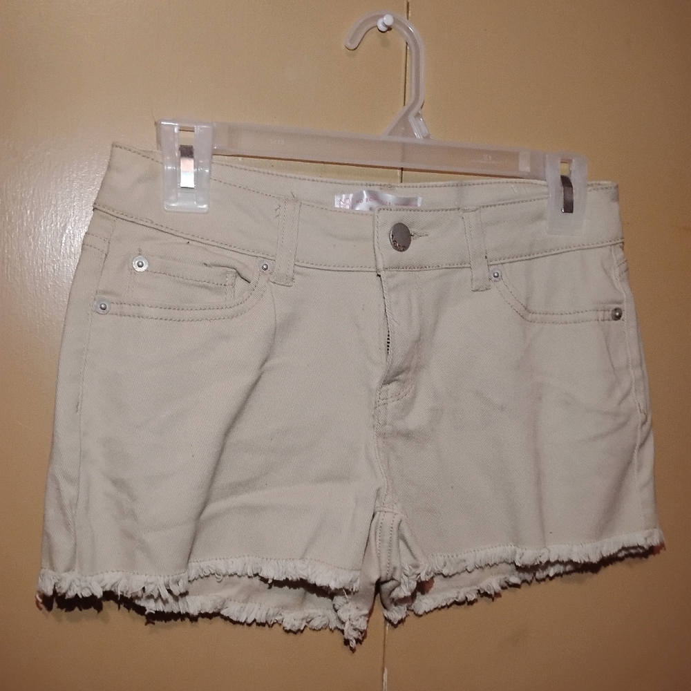 Cream Color Shorts